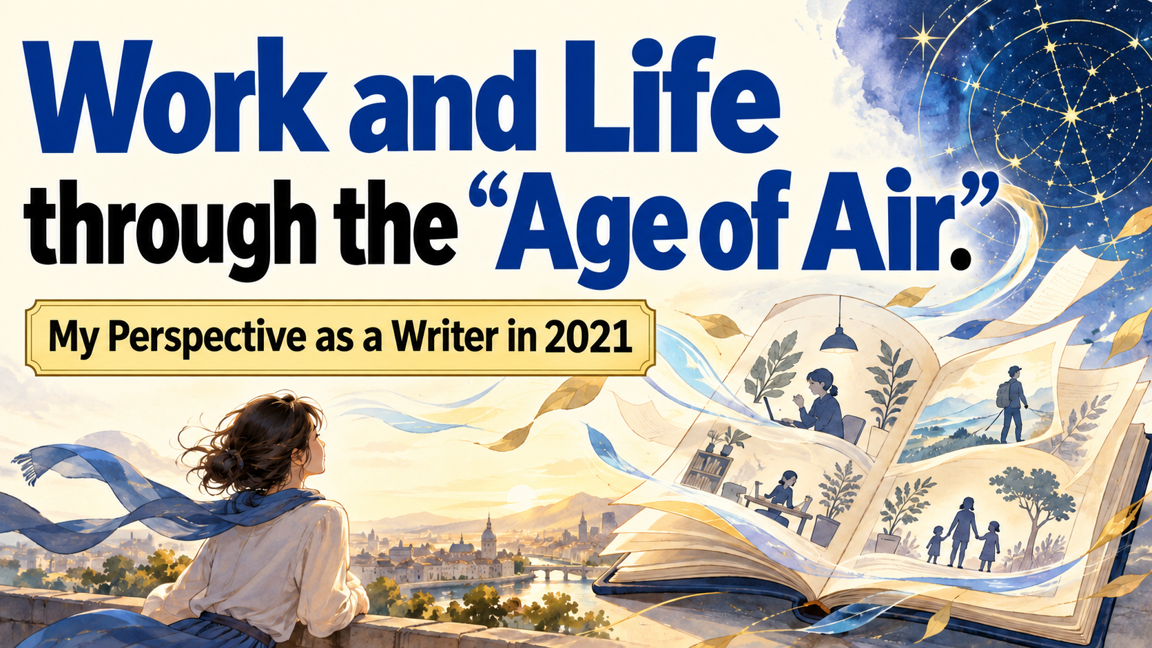 Article illustration: Work and Life through the “Age of Air.”
