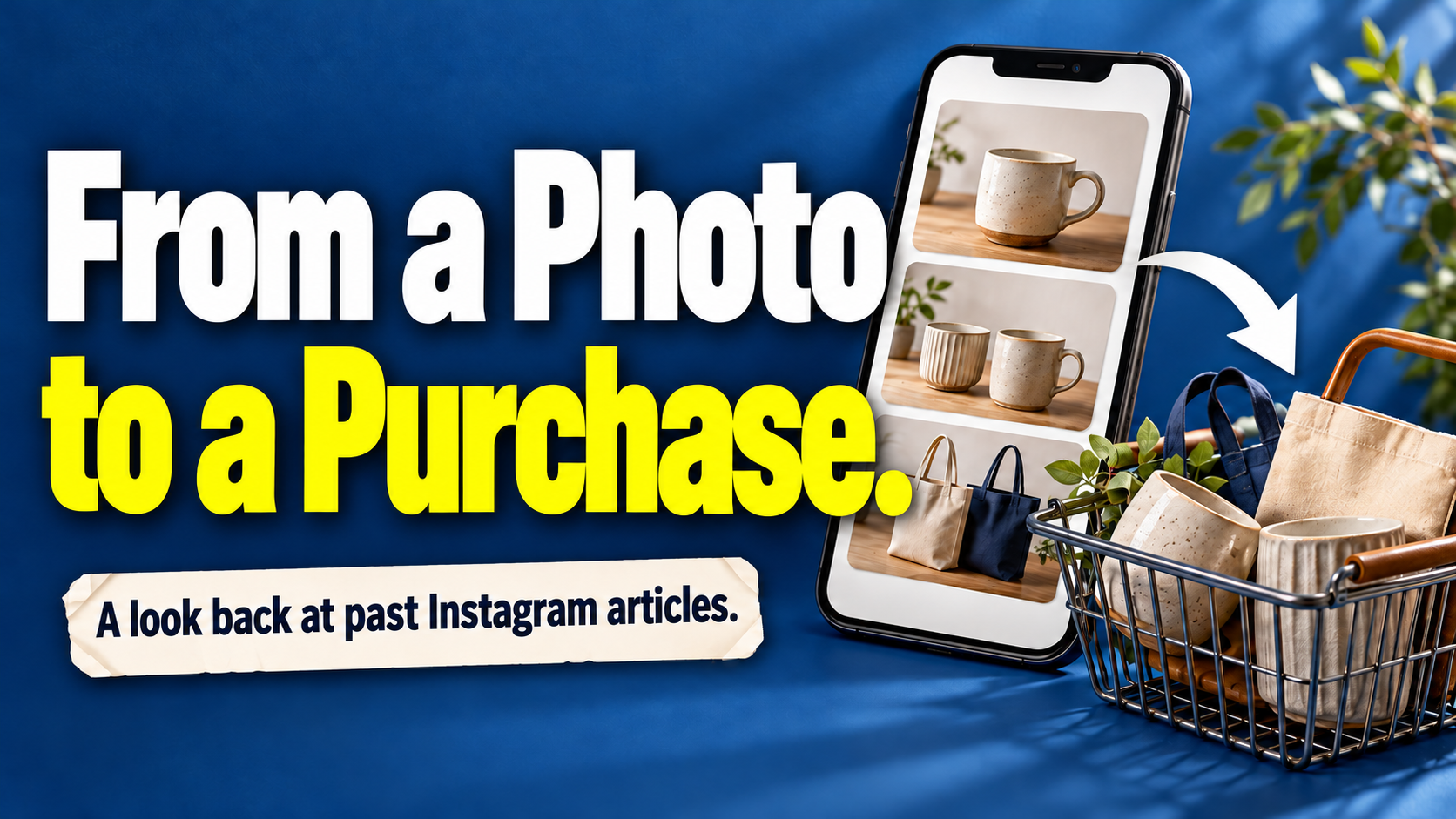 Article illustration: From a Photo to a Purchase.