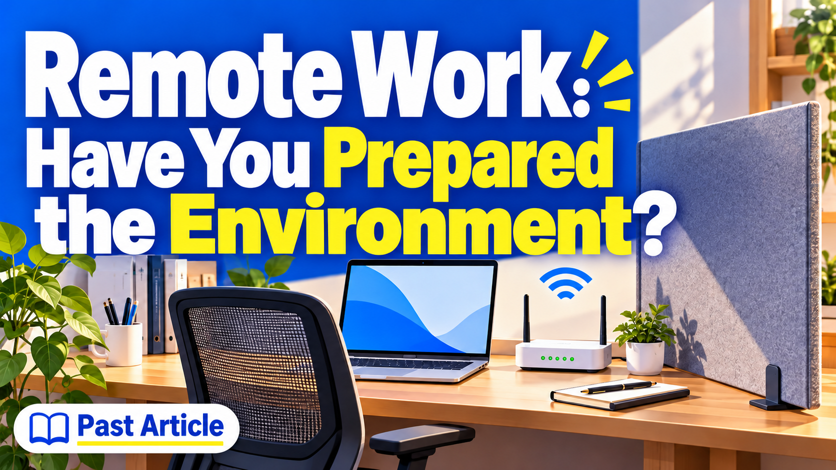 Article illustration: Remote Work: Have You Prepared the Environment?